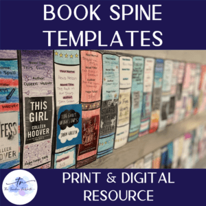 book spine template pdf bulletin board